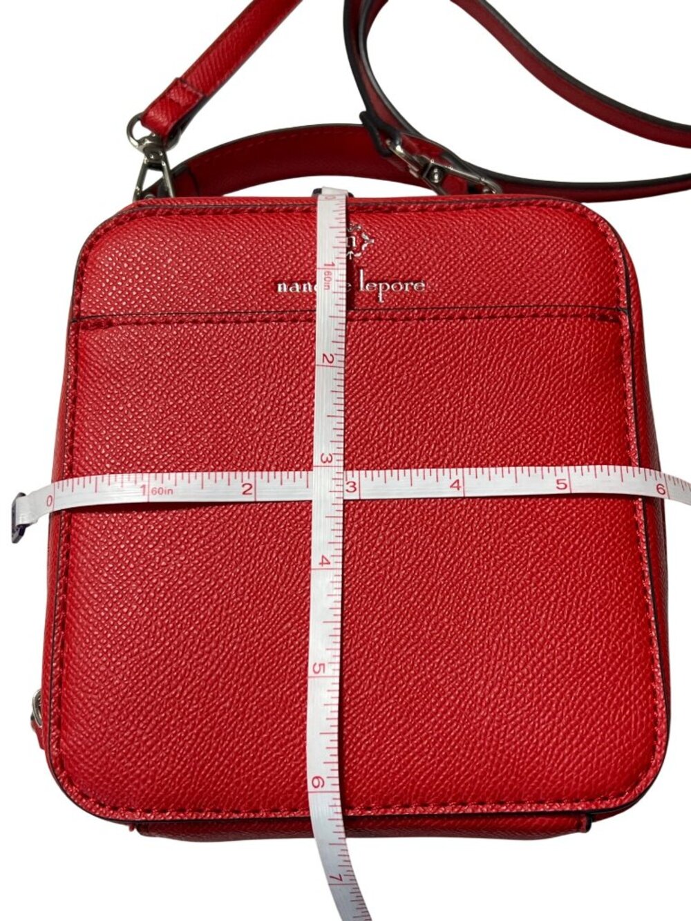 Nannette Lepore Red Crossbody Bag - Picture 4 of 8